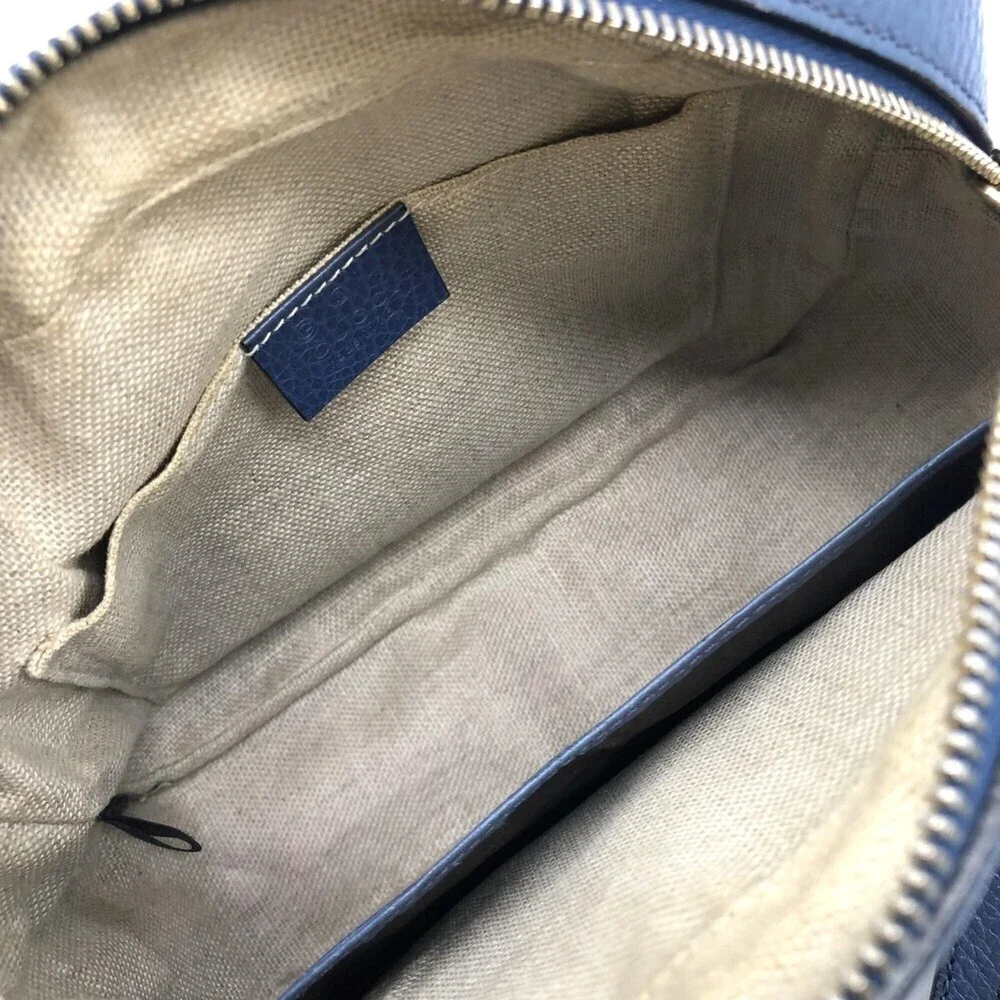 GUCCI Brown Leather Shoulder Bag - Picture 8 of 15